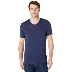 Calvin Klein new Men's Ultra Soft Modal V Neck T-Shirts. Blue. Size small.